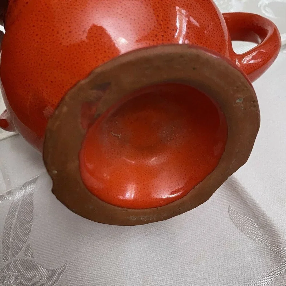 Vintage glazed pottery